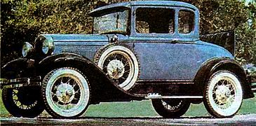 «Форд-А» (1930 г.) Как и ее предшественник «Форд-Т», это была одна из самых массовых американских м