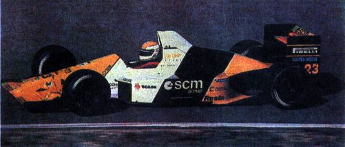 "Minardi-M189" - наиболее успешная модель команды