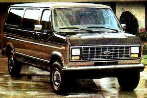 «Форд-клаб-вэгон-ИксЛТ» (1991 г.) Яркий представитель американских «мини-вэнов». Рассчитан не тольк