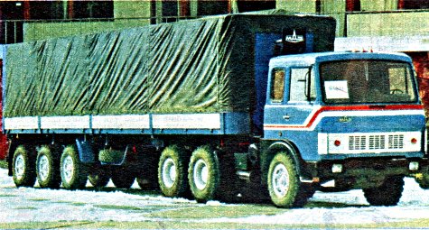 МАЗ-6422 с прицепом МАЗ-9389